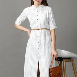 SHOWOFFFF Shirt Midi Dress-picture-35