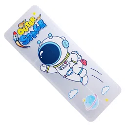 KARBD Translucent Double Sided Plastic Geometry Pencil Box - Space Fly Design-picture-23