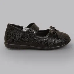 Kidsville Bow Embellished Ballerinas - Black image 3