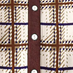 FOREVER FRIDAY Boys Checked Cardigan image 4