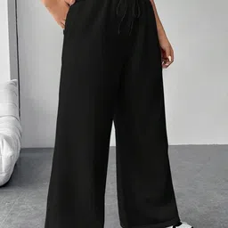 GROOFINGS Women Relaxed Easy Wash Trousers image 4