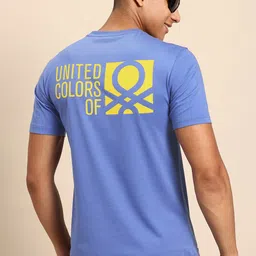 United Colors of Benetton Men Brand Logo Printed T-shirt-picture-18