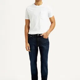 Levis Men Classic Tapered Fit Mid-Rise Light Fade Stretchable Jeans image 3