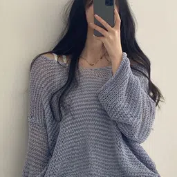 StyleCast x Revolte Boat Neck Long Sleeves Pullover-image-5