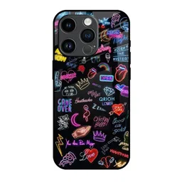 QRIOH Quirky Printed iPhone 14 Pro Back Case Mobile Accessories-picture-35