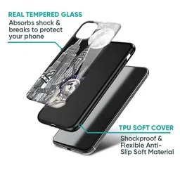 QRIOH Abstract Printed iPhone 12 Pro Max Back Case Mobile Accessories image 3