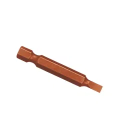 Ajay Tool Flat Head 6.35 mm (1/4 inch) Screw Driver Bit Alloy Steel 25 mm Length & SL5 Size, AJ-263/FH-picture-12