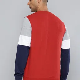 Indian Terrain Brand Logo Colourblocked Sweatshirt image 2