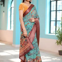 GULKEE FAB Ethnic Motifs Zari Saree image 5