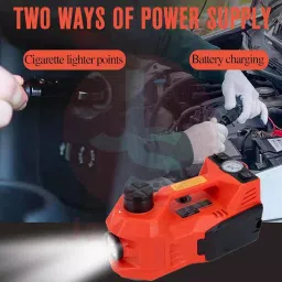 Jawsons 4 In 1 Electric Jack Red & Black image 4