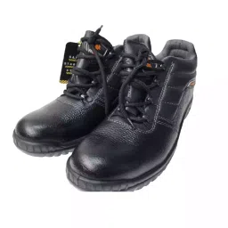 Hillson Mirage Steel Toe Safety Shoes High Ankle PU Sole Black Full Grain Leather Size UK 7-image-68