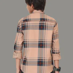 AIDAN PAUL Kids Checked Casual Shirt image 4