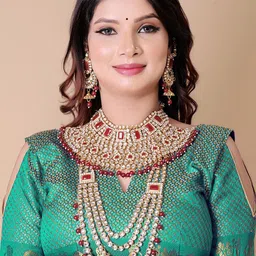 jayant creation Woven Design Zari Patola Saree image 5