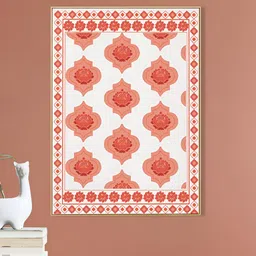 nestroots White & Peach Floral And Botanical Wall Art-image-28