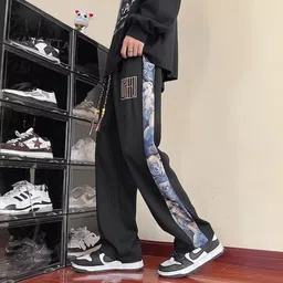 HERE&NOW Men Straight Fit Trousers-picture-33