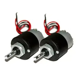 EASY ELECTRONICS 12V DC Gear Motor(Geared Motor) - 150 RPM-Set of 2-picture-27
