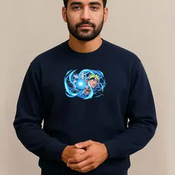 Organic Chics Men Printed Sweatshirt image 4