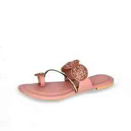 LAPORRA Women Embellished One Toe Flats image 3