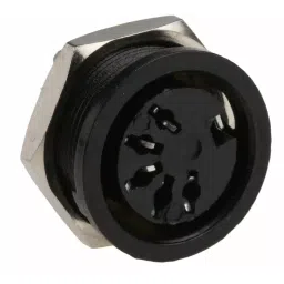 RS PRO 5 Pole DIN Socket 4A 100 V AC Female Panel Mount, 490983-picture-36