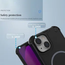 Karwan Rugged Magnetic iPhone 14 Plus Back Case image 2