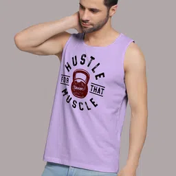 Juxar Men Wear Sando Hustle For Muscle Gym Outdoor & Indoor For Gym Wear Sando SDO-023-LVN image 3