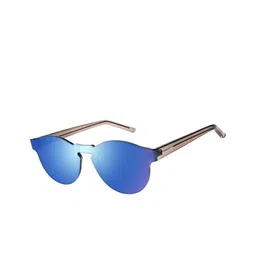 Chilli Beans Unisex Half Rim Round Sunglasses with UV Protected Lens image 2