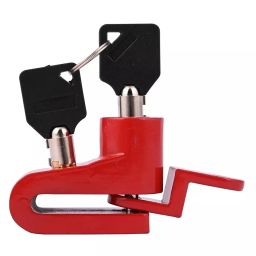 AllExtreme EXMDBLM Iron Anti Theft Mini Disc Brake Lock for Bicycle and Motorcycle Maroon-picture-35