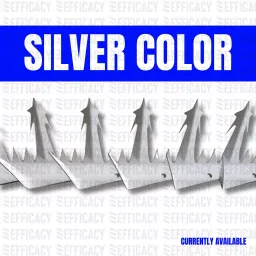 Elysian Anti-Climbing Wall Spikes Galvanized Steel with Dual Spike Angles Large 31 cm, WI-L-WALL/SPIKE-31CM-3 (Set of 3) image 4