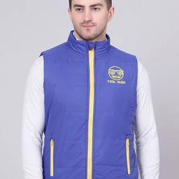 Stylecast X Kotty Men Mock Collar Solid Lightweight Puffer Jacket-picture-1