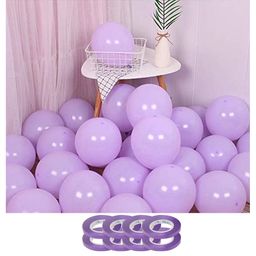 Bubble Trouble Pastel Colored Balloons For Birthday Decoration Purple - Pack of 200-picture-15