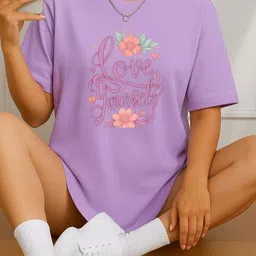 SZN Women Typography Printed T-shirt image 2