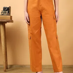 Kotty Women Jean Straight Fit High-Rise Stretchable Jeans image 4