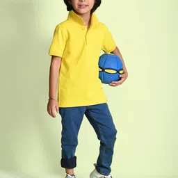 NUSYL Boys Polo Collar T-shirt image 4