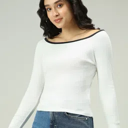 Outzidr Cotton Blend Regular Tops image 3