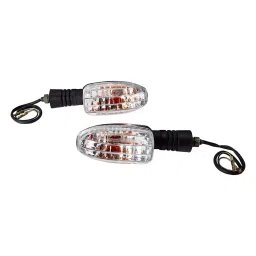 Uno Minda TD-5036BR Natural Lens Blinker Lamp Assembly for Bajaj Platina Front RH-picture-38