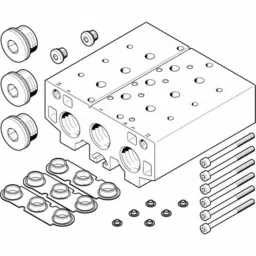 Festo VABM Pneumatic Manifold Fitting G 3/4 G 3/4, VABM-B10-30E-G34-5-image-19