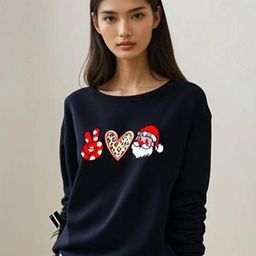 Kotty Women Graphic Printed Full Sleeves Sweatshirt-picture-2