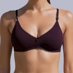 Eden Women Pack Of 2 Non Padded Medium Coverage Cotton Bra image 2