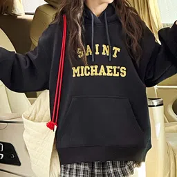 LULU & SKY Girls Printed Hooded Sweatshirt image 4