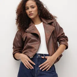 The Roadster Life Co. Zip Detail Biker Jacket-picture-15