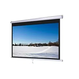 True Vision 2.44 x 1.83 m (8X6 Feet) Self Lock Projector Screen image 2