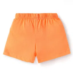 Babyhug 100% Cotton Single Jersey Knit Trunk With Stripes & Dino Print Pack Of 3 - Orange & Light Blue image 5