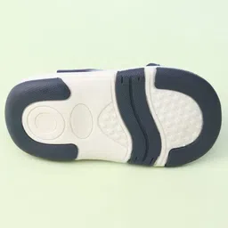 Cute Walk By Babyhug Velcro Closure Sandals With Boat Patch - Navy Blue image 5