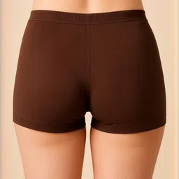 UllasPemium Women Pack 2 Solid Slim Fit Cycling Sports Shorts image 2