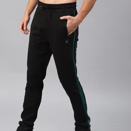 HRX by Hrithik Roshan Men Pack of 2 Black Bio-Wash Track Pants-picture-31