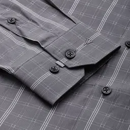 Van Heusen Checked Slim Fit Formal Shirt image 4