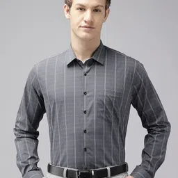 Van Heusen Checked Slim Fit Formal Shirt image 3
