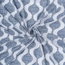 Parda Online Grey Set of 4 Sheer Door Curtain image 3