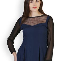 Belle Fille Navy Top-picture-12