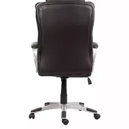 ib basics Ergonomica High Back Leatherette Ergonomic Office Executive Chair Black, Ergo036 image 2
